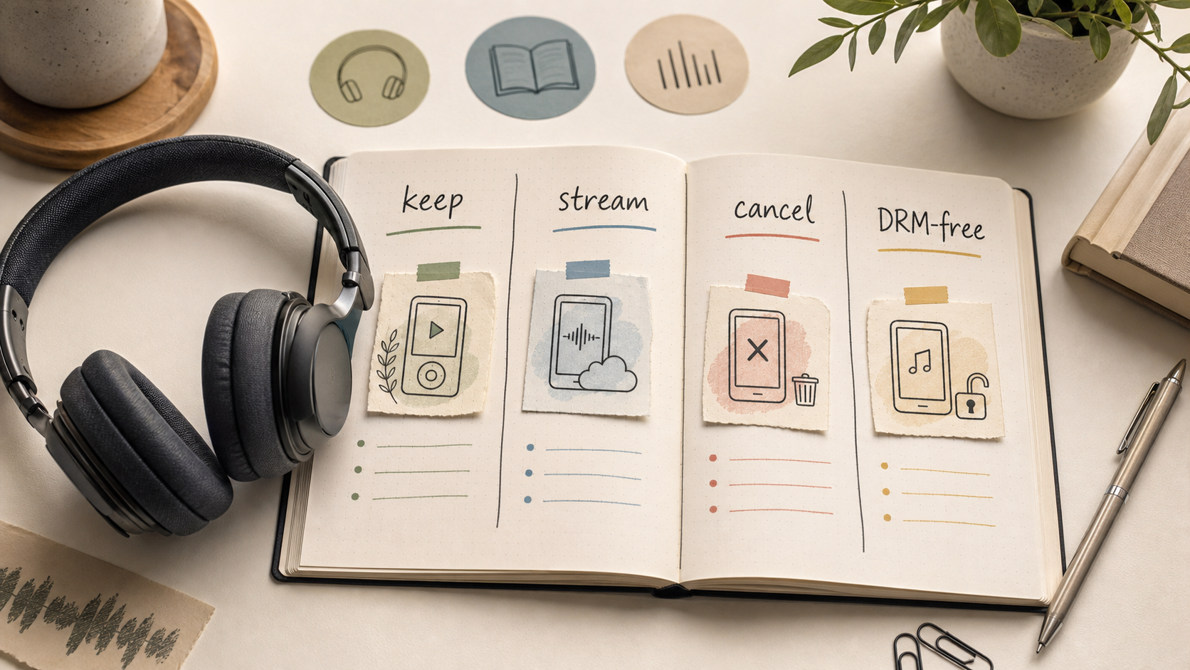 Audiobook ownership and cancellation terms checklist
