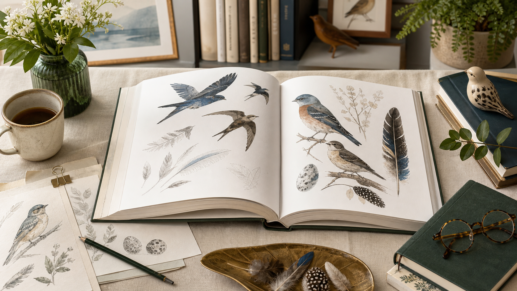 The Book of Birds cover on Bookshop.org UK
