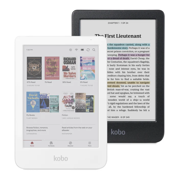 Kobo Plus on Kobo eReader